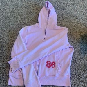 2000S VS PINK ZIP UP HOODIE LARGE
